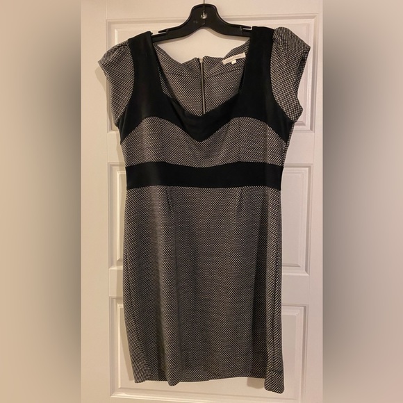 Costa Blanca | y2k black and white cotton short sleeve dress | size xl - Picture 1 of 5